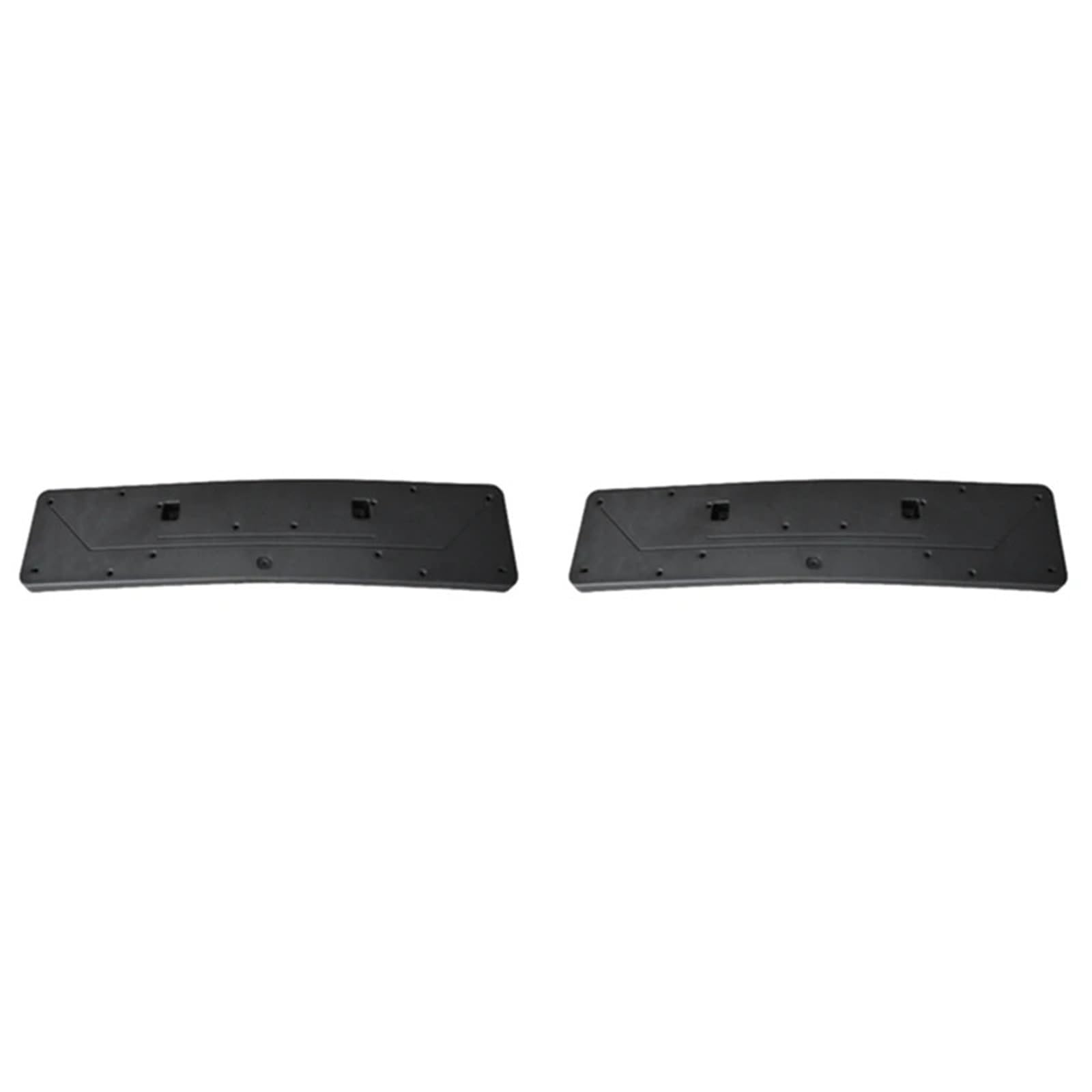 Wivplex 2X Kfz-Kennzeichenhalter for die vordere Stoßstange, for Mercedes-Benz, GLK-Klasse X204 2009-2015 2048850281 Auto-Stoßstangenhalterung von Wivplex