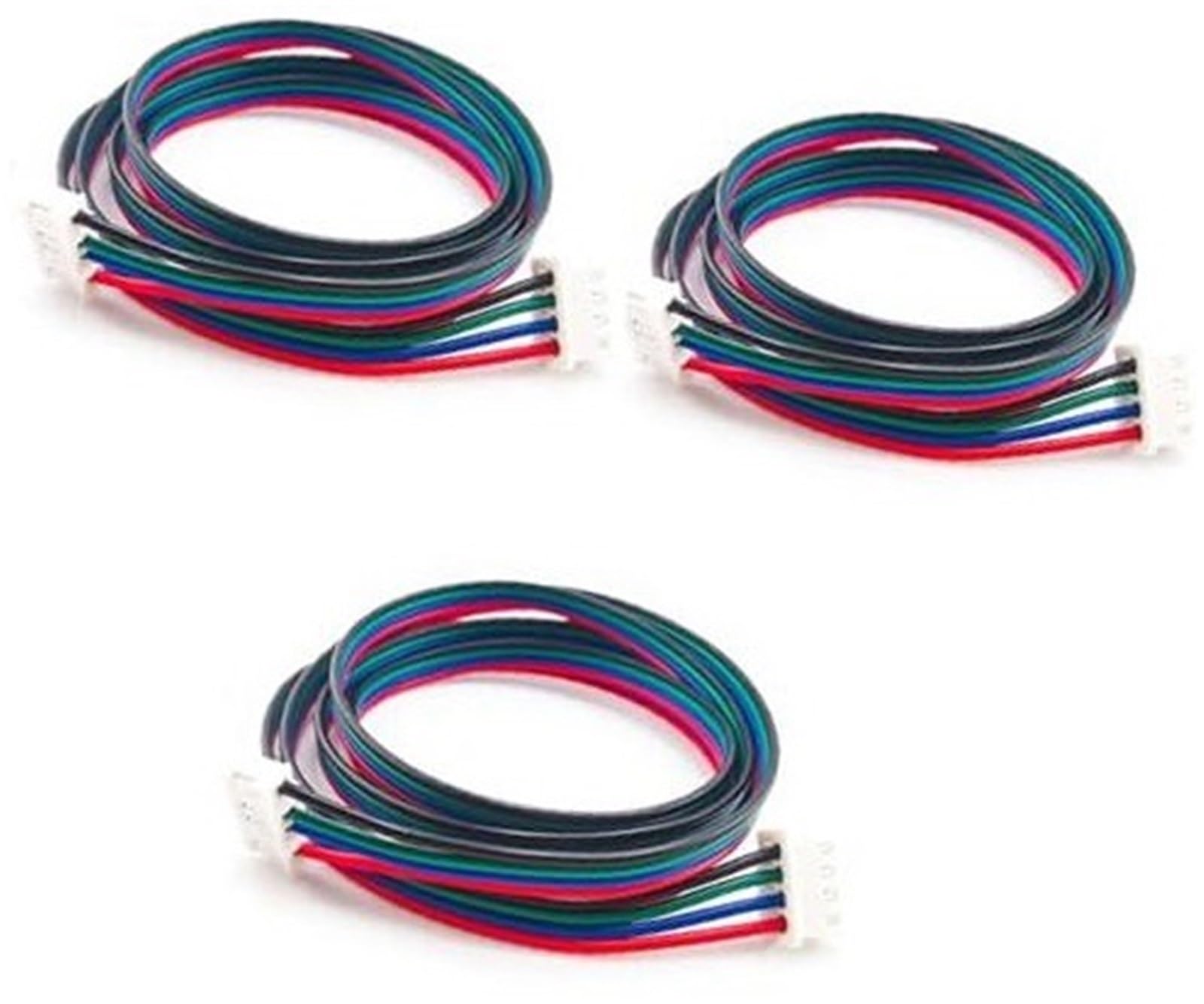 Wivplex 3 Stück 1,5 m 3D-Drucker-Schrittmotorkabel HX2.54 4-polig auf 6-polig, for 3D-Drucker Nema 17 Schrittmotor, 3D-Drucker-Schrittmotor-Verlängerungskabel, Thermistor-Temperatursensor(BLACK 3Pcs 1 Wivplex 3 Stück 1,5 m 3D-Drucker-Schrittmotorkabel HX2.54 4-polig auf 6-polig, for 3D-Drucker Nema 17 Schrittmotor, 3D-Drucker-Schrittmotor-Verlängerungskabel, Thermistor-Temperatursensor(BLACK 3Pcs 1 von Wivplex