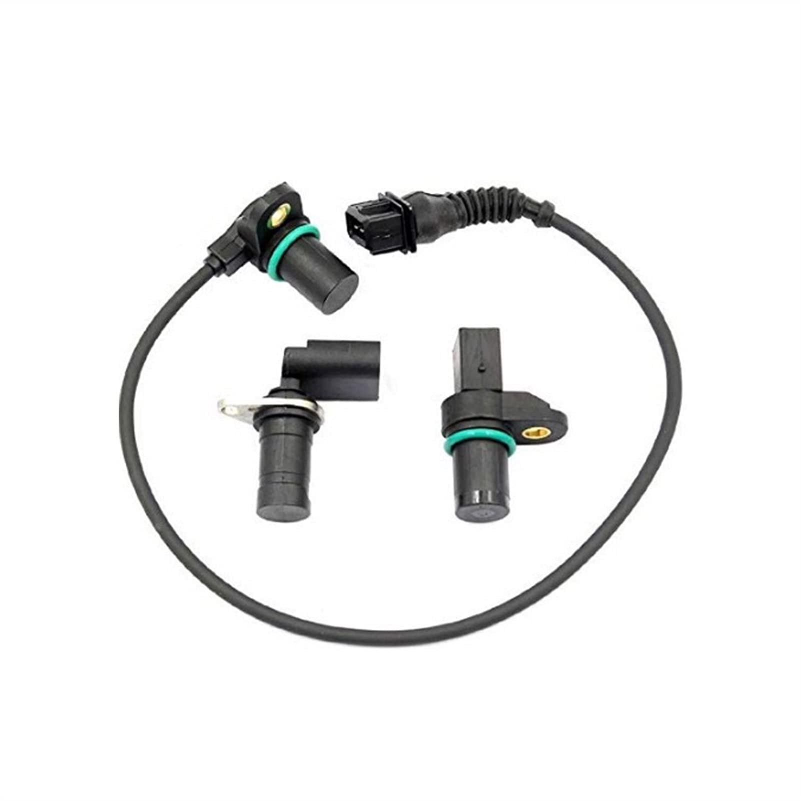 Wivplex 3 stücke Set 12147539165 12147518628 12141709616 Auto Einlass auslass Cam Nockenwelle Kurbelwelle Position Sensor Mit ODER, for, Kurbelwellenposition von Wivplex