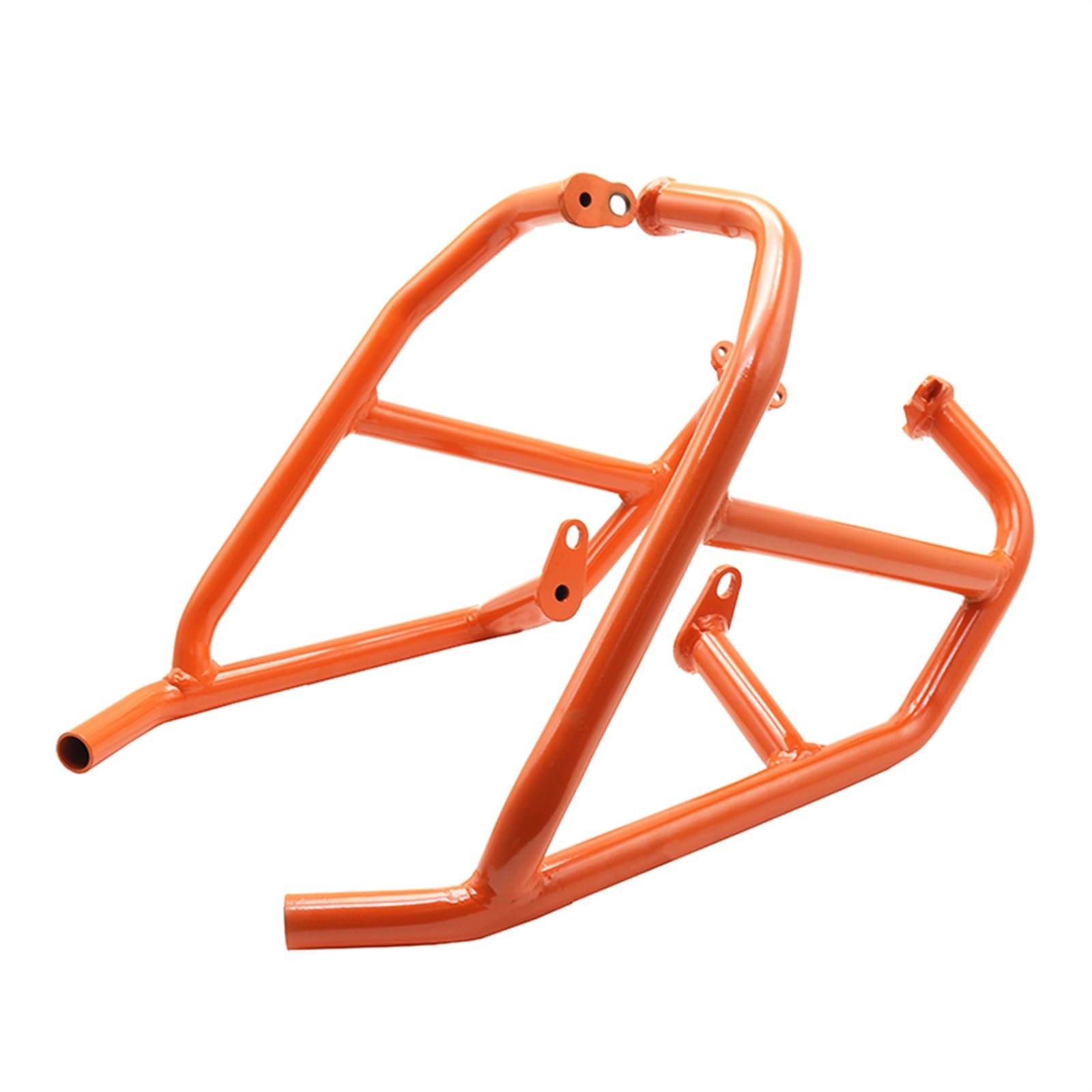 Wivplex 390 ADV Abenteuer 390ADV 2020 2021 2022 Motorrad Crash Bar Motor Schutz Rahmen Sliders Unteren Stoßfänger Fallen Protector Motorrad-Motorschutz(Orange) von Wivplex