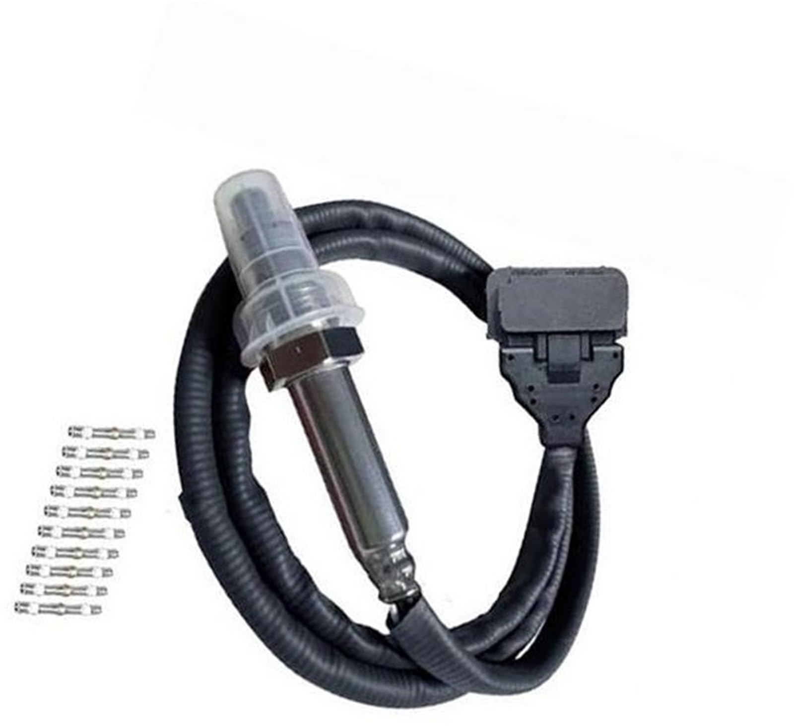 Wivplex 4326867 5WK96754C 5WK96754B Stickstoff-Sauerstoff-Sensor, for Cummins CES 24V Van Truck Nr. 4326867RX 5WK96754 Stickoxid-Sensor o2-Sauerstoffsensor(Black Probe) von Wivplex