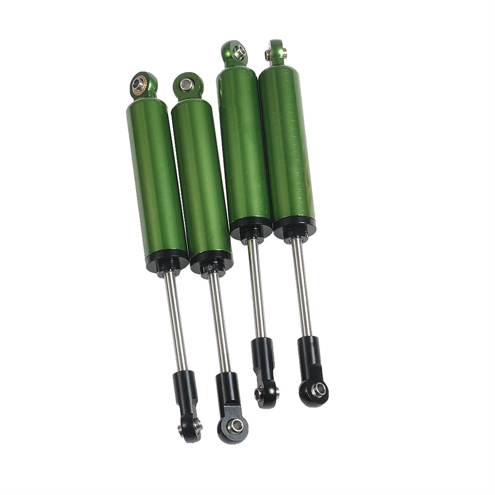 Wivplex 4PCS 120mm Metall Stoßdämpfer Dämpfer 1/10 Axial SCX10 TRX4 D90 RC Crawler LKW Auto Schocks Teile Rc-Auto-Stoßdämpferhalterung(Green) von Wivplex