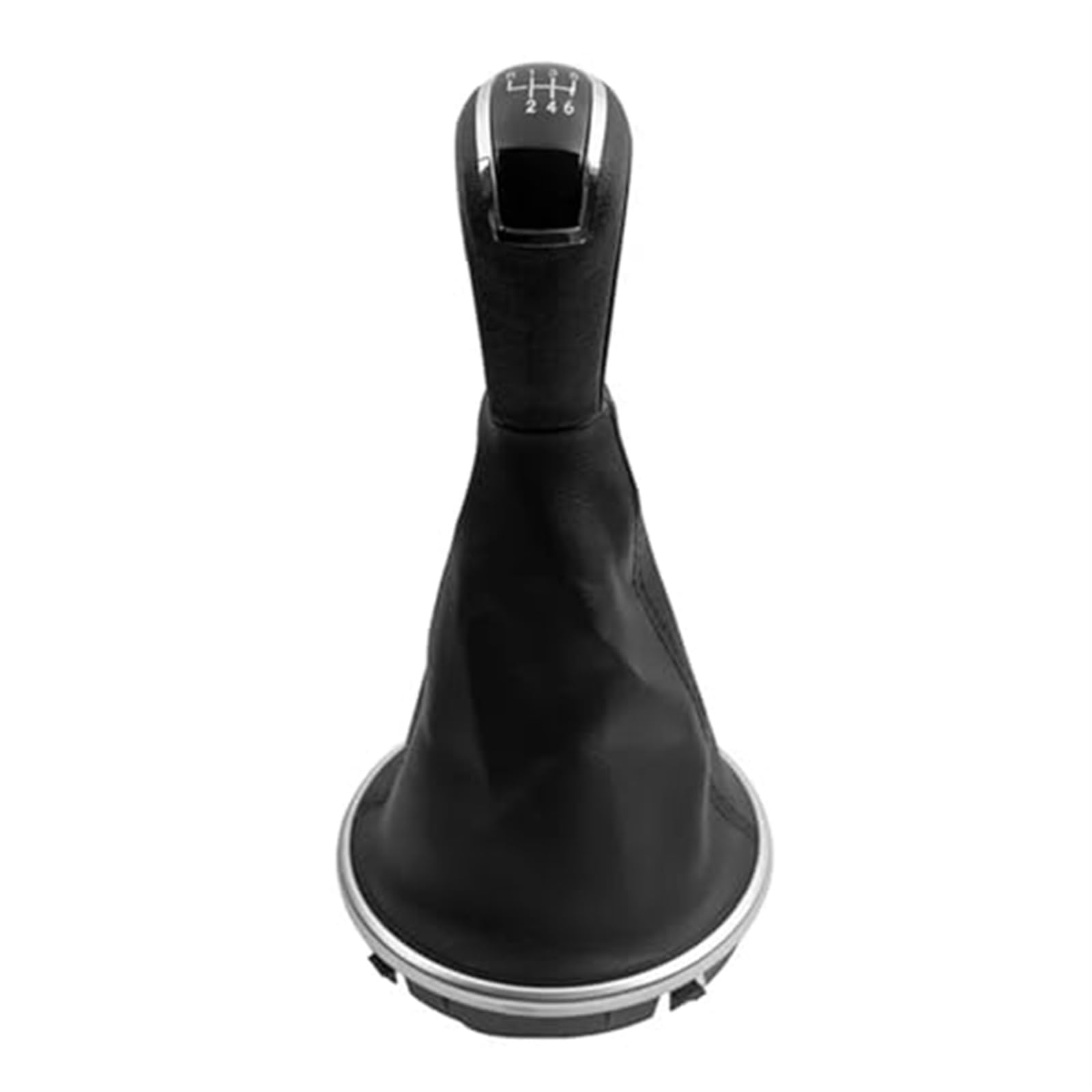 Wivplex 5/6-Gang-Abdeckung for manuellen Schaltknauf for Autos, for Skoda, Fabia 2 II for Roomster 2006 2007 2008 2009 2010, Getriebehebel-Schaltknaufmanschette Schaltknauf(Black 6 Speed) von Wivplex