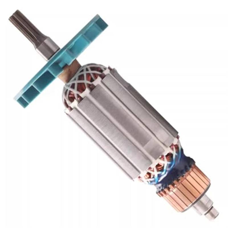 Wivplex Anker Rotor for P1B-DV-24C P1B-DV-S14 S24A E24 Elektrische Schlüssel Anker Rotor Anker Stator Spule Ersatz Zubehör Anker für Elektromotoren(Black Stator) von Wivplex