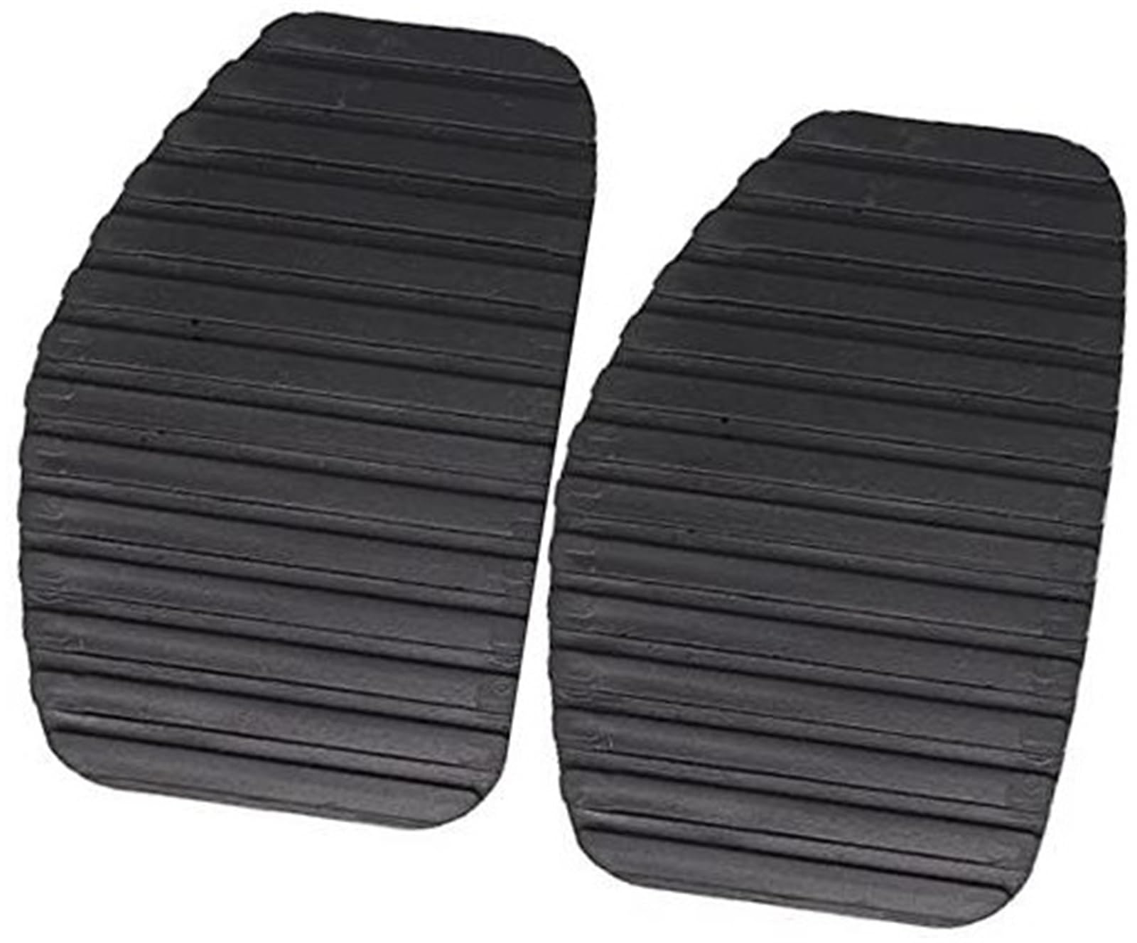 Wivplex Auto-Bremsen-Kupplungs-Fußpedal-Pad-Abdeckung, for Citroen Xsara Picasso 1999–2012 Auto-Pedalabdeckungs-Set für den Innenraum(BLACK 2X Brake) von Wivplex