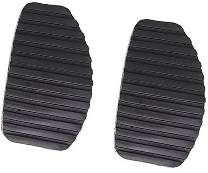 Wivplex Auto-Bremsen-Kupplungs-Fußpedal-Pad-Abdeckung, for Citroen Xsara Picasso 1999–2012 Auto-Pedalabdeckungs-Set für den Innenraum(BLACK 2X Clutch) von Wivplex