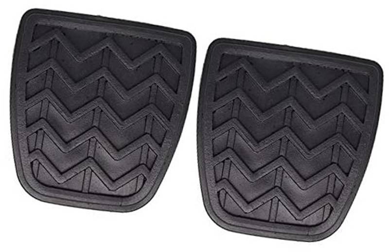 Wivplex Auto-Bremsen-Kupplungs-Fußpedal-Pad-Abdeckung, for Toyota, for Corolla, E120 E130 2003–2008 Auto-Pedalabdeckungs-Set für den Innenraum von Wivplex