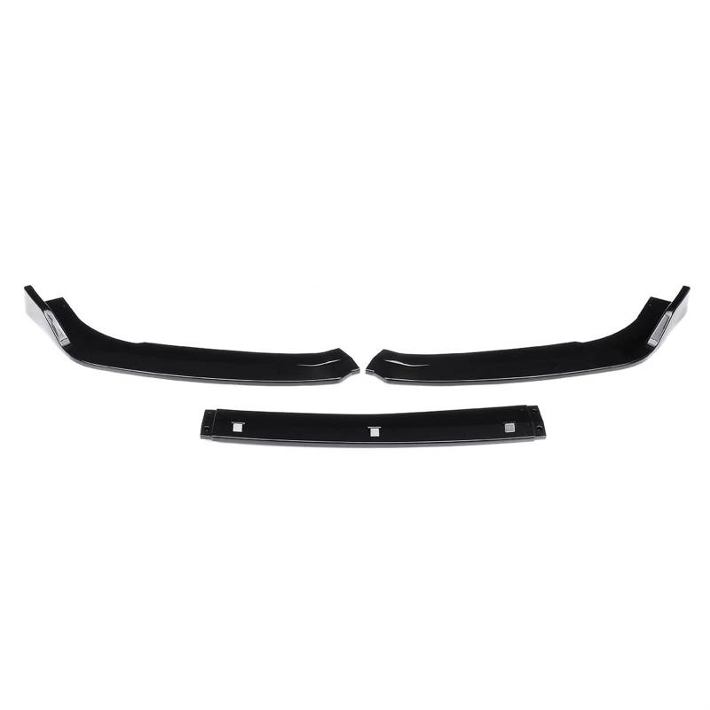 Wivplex Auto Frontstoßstange Splitter Lip Spoiler Splitter Body Kit Diffusor Schutzabdeckung, for Accord, 4Dr 2018–2019 Kinnspoiler für die vordere Stoßstange(Glossy Black) von Wivplex