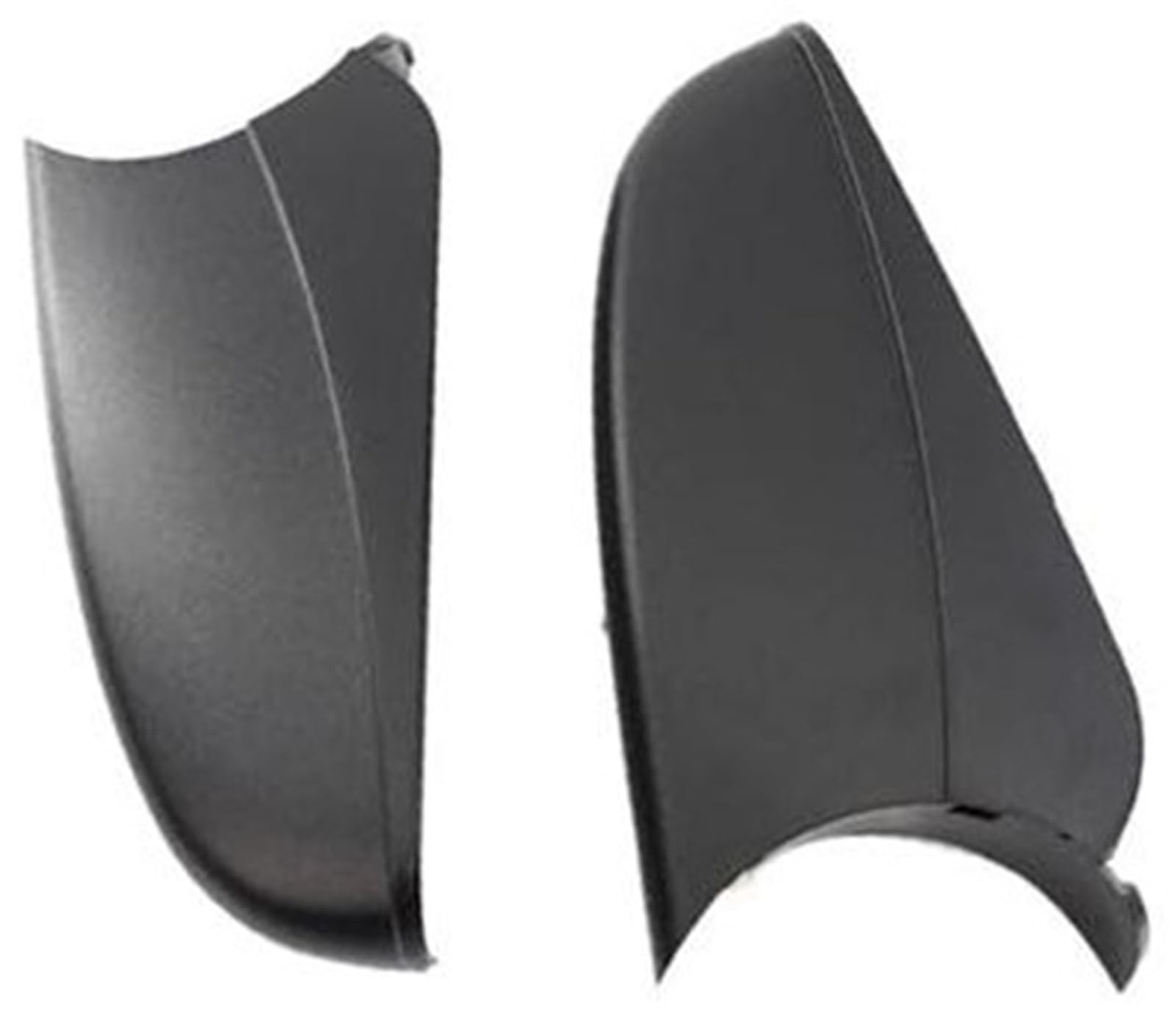 Wivplex Auto Rückspiegelabdeckung, for Opel, for Astra H Mk5 2004 2005 2006 2007 2008 2009 Außenspiegelabdeckung Untere Abdeckung Seitlicher unterer Halter Basiskappe für Fahrzeug-Seitenspiegel(Black von Wivplex