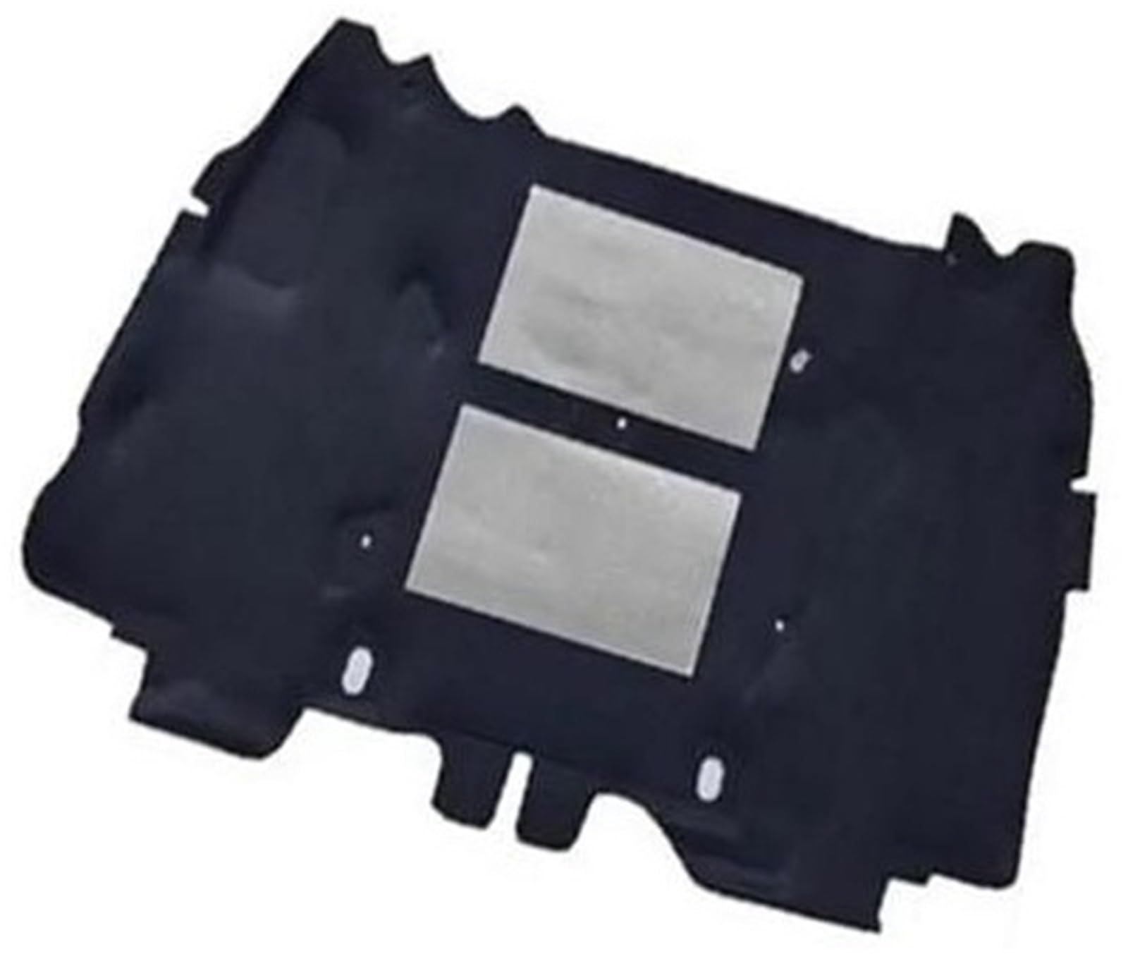 Wivplex Auto Wärme Schalldämmung Baumwolle Fronthaube Motor Noise Deadener Matte Pad, for Jeep, for Wrangler 2007 2008 2009-2017 Schalldämpfer-Pad(Black Type C) von Wivplex