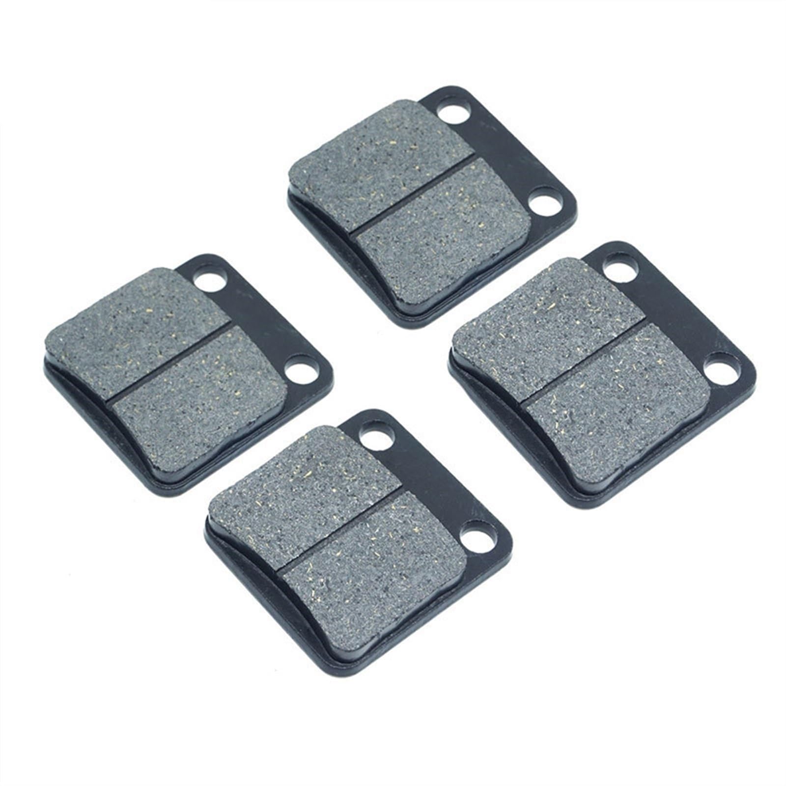 Wivplex Bremsbeläge vorne und Bremsbackensatz hinten, for LTF LTA 400 Eiger 2002-2007 400F 4WD 2002-2005 ATV LTF400 LTA400 LTF400F Bremsbeläge(2X Front Brake Pads) von Wivplex