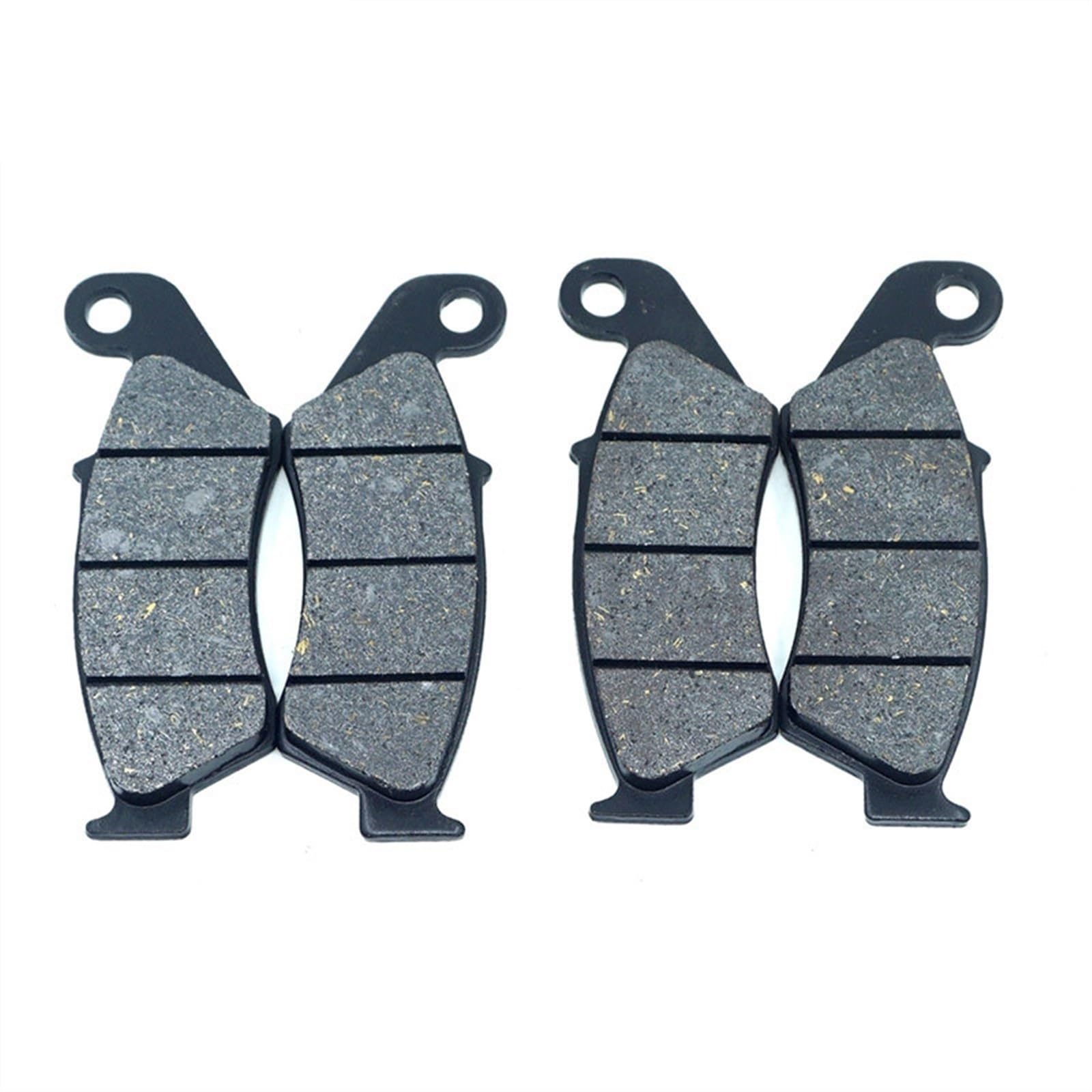 Wivplex Bremsbelagsatz vorn und hinten, for TRX450 TRX 450 R ER TRX450R 2004-2009 TRX450ER 2006-2014 ATV Bremsbeläge(2xFront Brake Pads) von Wivplex