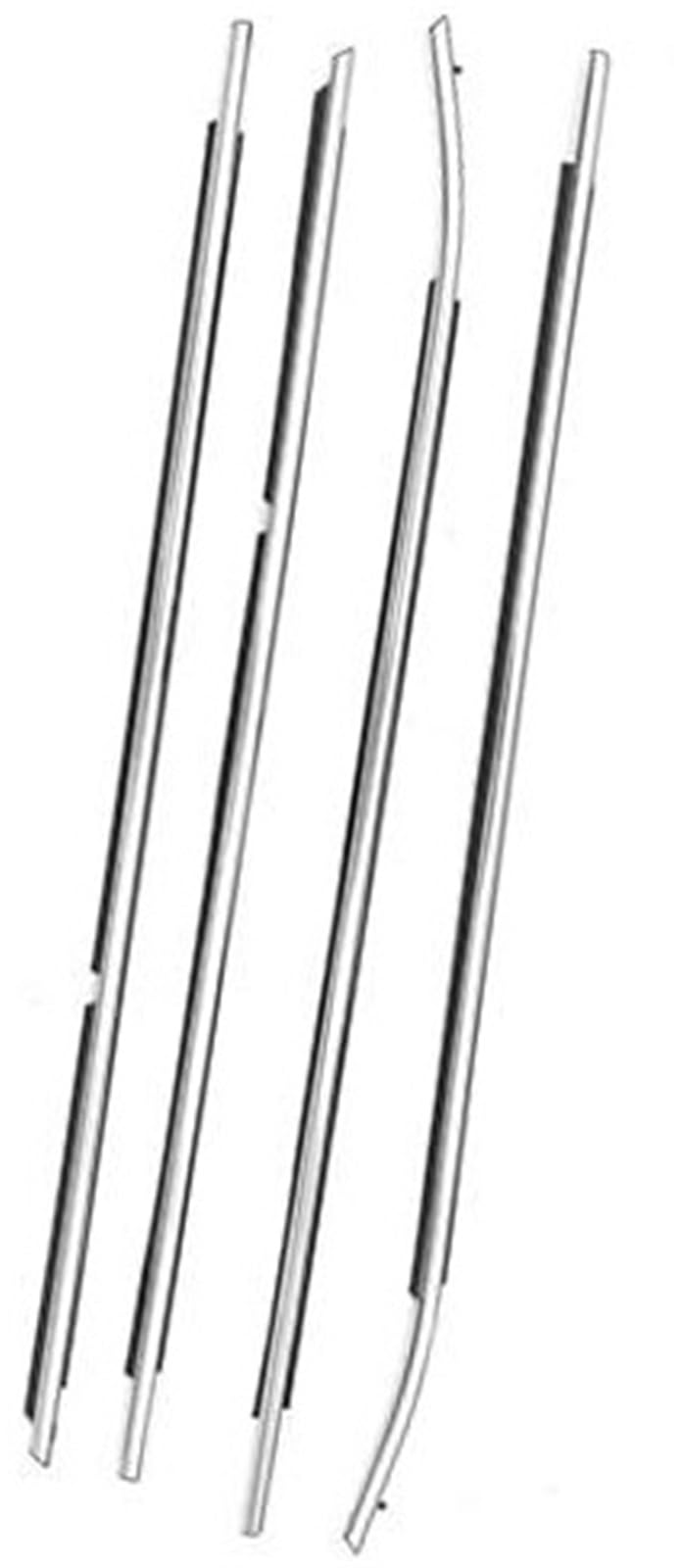 Wivplex Fenstertürdichtungen 4-teilige Auto-Dichtungsstreifen Fensterdichtungsstreifen, for Toyota, for Camry 2006-2014 Türfensterdichtung Gummiverkleidungsgurt-Dichtungsstreifen Dichtungsstreifen für Wivplex Fenstertürdichtungen 4-teilige Auto-Dichtungsstreifen Fensterdichtungsstreifen, for Toyota, for Camry 2006-2014 Türfensterdichtung Gummiverkleidungsgurt-Dichtungsstreifen Dichtungsstreifen für von Wivplex