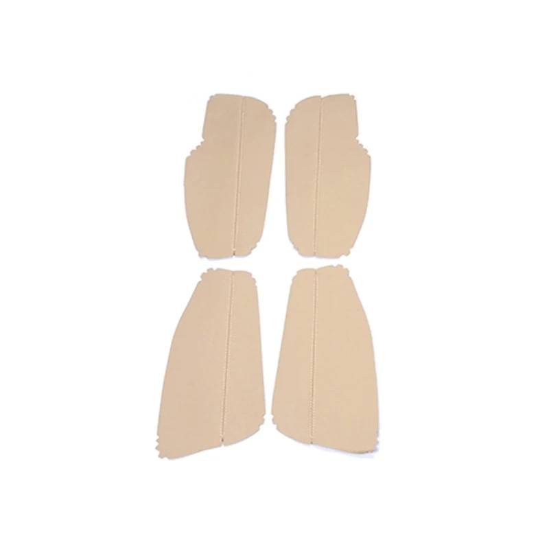 Wivplex For Toyota, for Corolla, 2014 2015 2016 2017 4 teile/satz Auto Innen Tür Griff Panel Armlehne Mikrofaser Leder Abdeckung Zubehör Türgriff-Armlehnenabdeckung(4xDoor Armrest Beige) von Wivplex