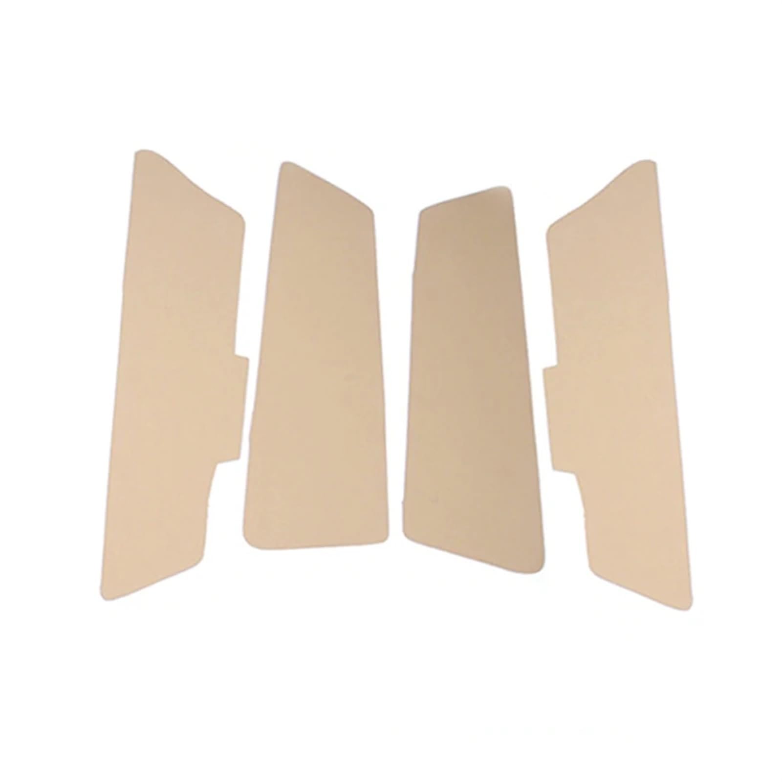 Wivplex For Toyota, for Corolla, 2014 2015 2016 2017 4 teile/satz Auto Innen Tür Griff Panel Armlehne Mikrofaser Leder Abdeckung Zubehör Türgriff-Armlehnenabdeckung(4xDoor Panel Beige) von Wivplex