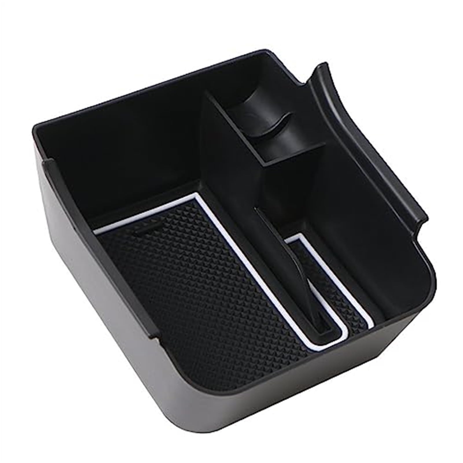 Wivplex For VW, for POLO, MK6 2018–2020, Auto-Mittelarmlehnen-Aufbewahrungsbox, Halter, Mittelkonsolen-Organizer, Aufräumen(White) von Wivplex