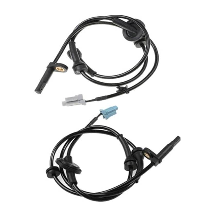 Wivplex Front Left and Right ABS Wheel Speed Sensor, for Nissan, for Murano, 03-08 Quest 03-09 3.5L V6 47910-CA000 47911-CA000 Getriebesensoren(Black A Pair) von Wivplex