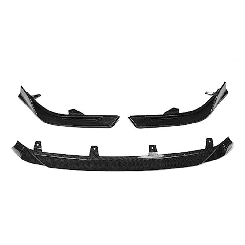 Wivplex Frontstoßstange Lip Spoiler Cover Body Kit Unterer Diffusor Seitensplitter 2018 2019 2020 Autozubehör, for Lexus, ES350 ES300h Frontspoiler Kinnspoiler für die vordere Stoßstange(Black Carbon von Wivplex