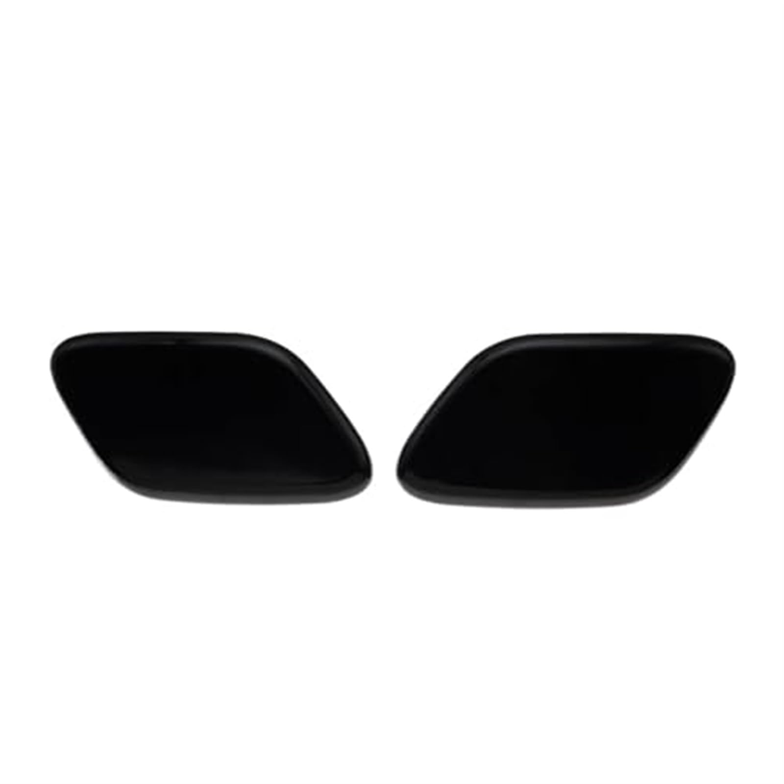 Wivplex Frontstoßstange Scheinwerferwaschdüsen-Kappenabdeckung, for Kia, Sportage 2016-2018 KX5 98681-H3000 98682H3000 p Scheinwerferwaschkappe(Black Set) von Wivplex