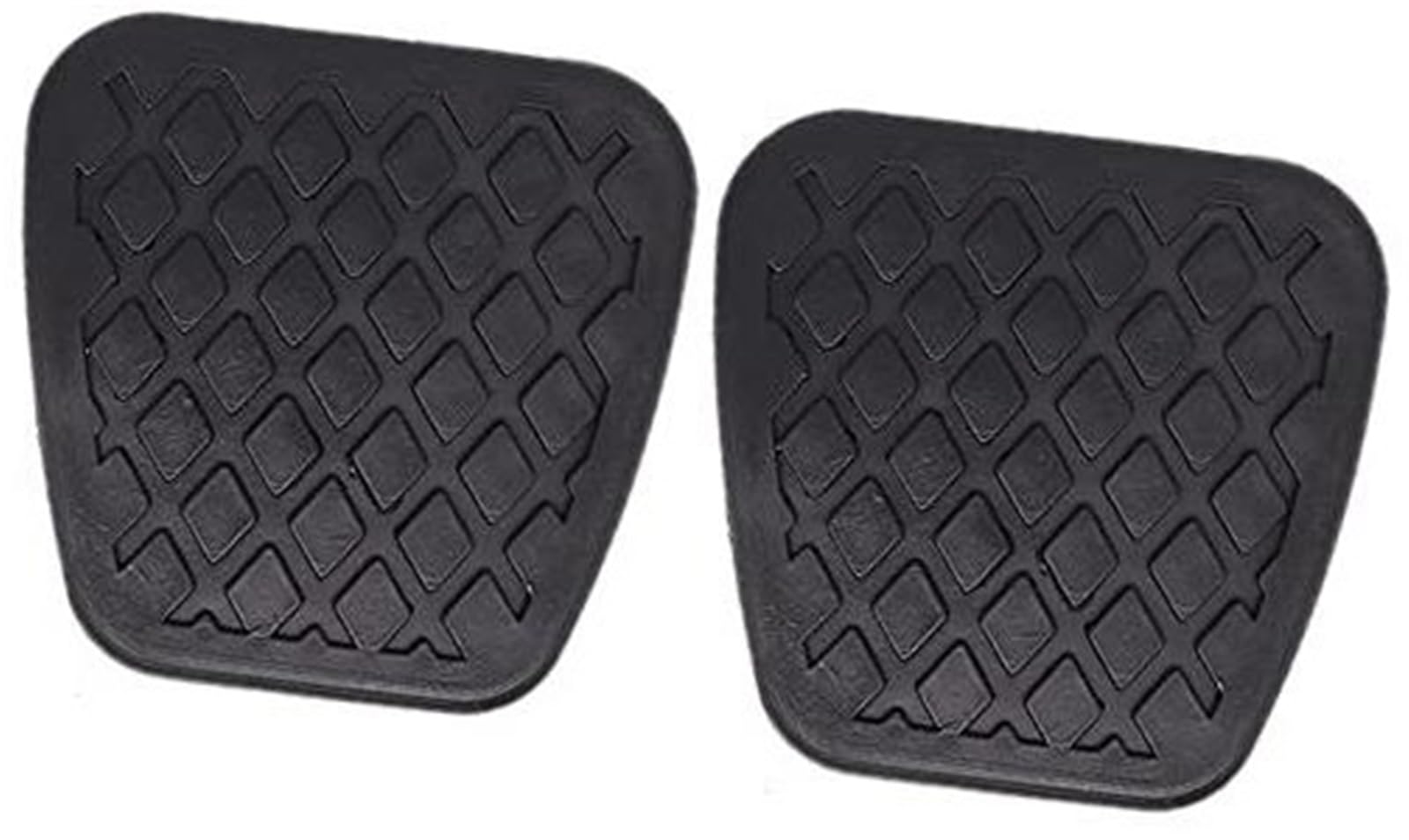 Wivplex Gummi-Bremsen-Kupplungs-Fußpedal-Pad-Abdeckung, for CRV 2003–2011 Auto-Pedalabdeckungs-Set für den Innenraum von Wivplex