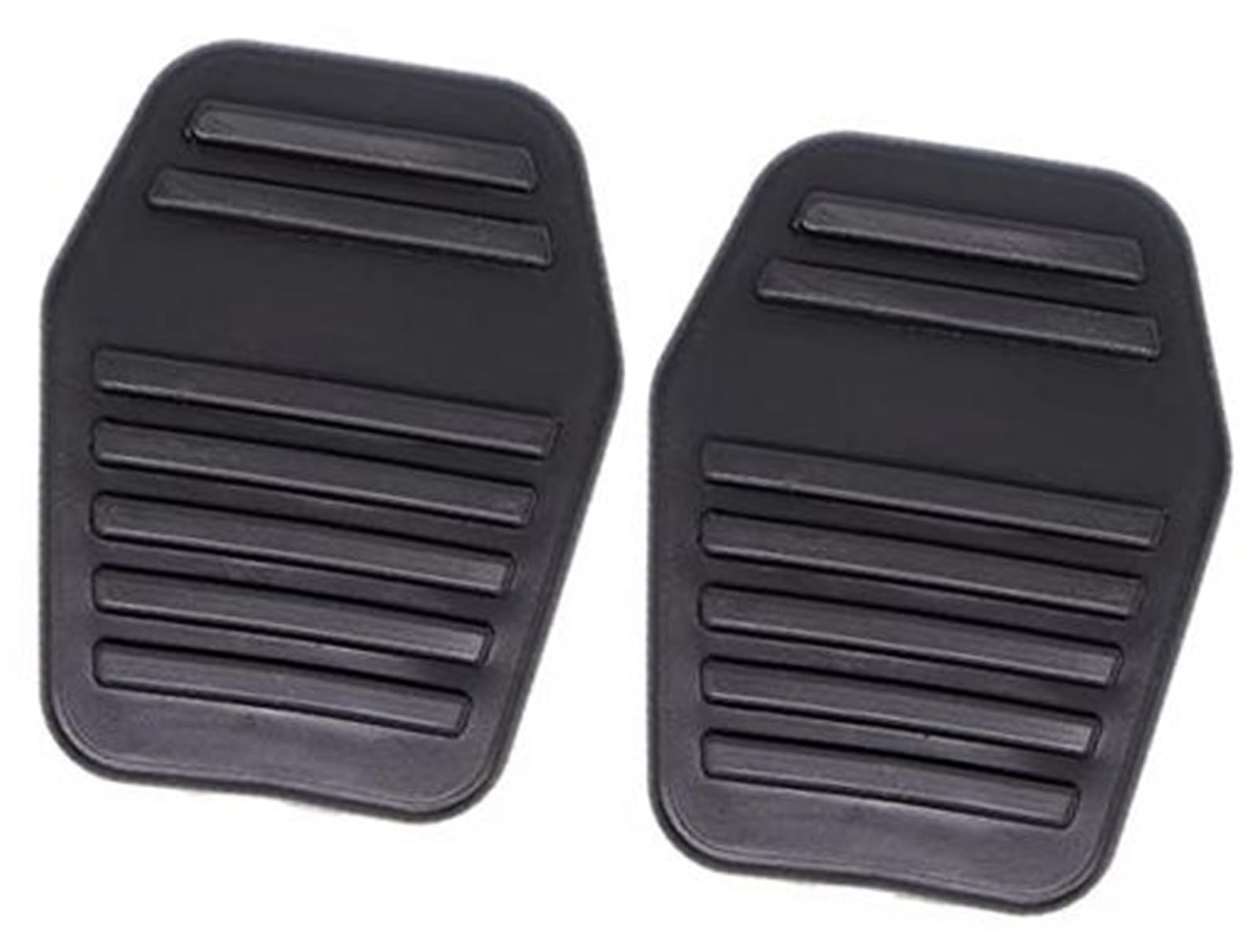 Wivplex Gummi-Bremsen-Kupplungs-Fußpedal-Pad-Abdeckung, for Ford Transit MK6 MK7 Tourneo 2000–2014 Auto-Pedalabdeckungs-Set für den Innenraum von Wivplex