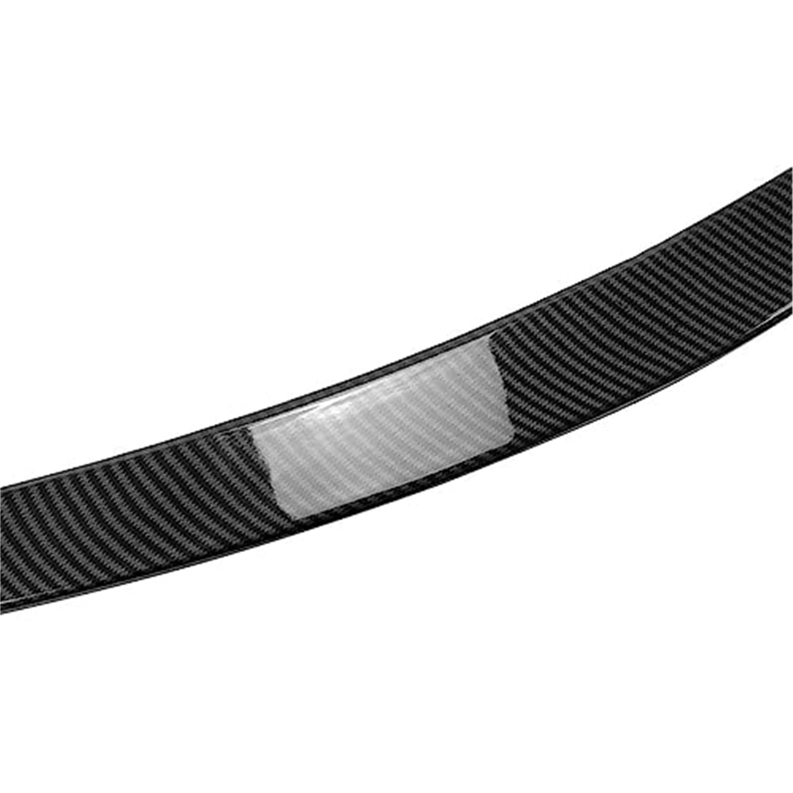 Wivplex Heckscheiben-Seitenspoilerflossen, Zierleiste, for VW, for Volkswagen, for Polo, Mk5 6R 6C 2009–2017, dekoratives Autozubehör, Heckspoiler Heckscheiben-Seitenspoilerflügel(Black Carbon Look) von Wivplex