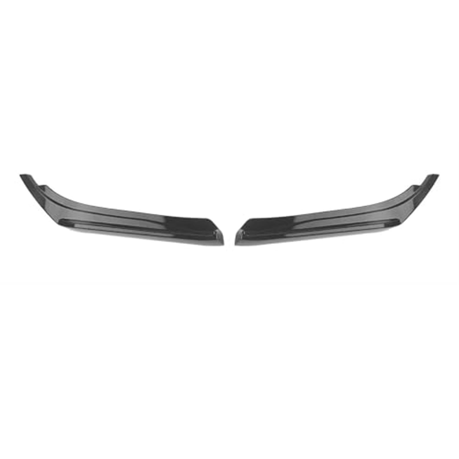 Wivplex Heckspoiler, Heckstoßstangen-Seitensplitterabdeckung, Carbonfaser-Optik/Hochglanz, Kofferraumspoiler-Schutzplatte, for Infiniti, for Q50 2014-2023 Auto-Heckspoiler(Glossy Black) von Wivplex