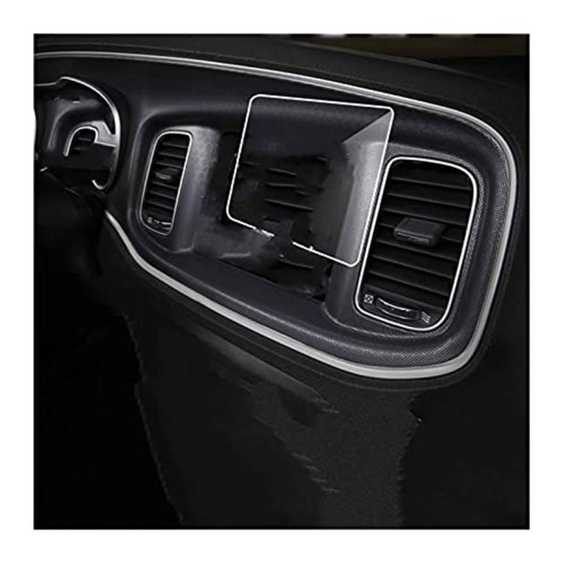 Wivplex Instrumenten-Displayschutzfolie, for Dodge, for Ladegerät 2015 2016 2017 2018 2019, Auto-Navigation, Armaturenbrett, gehärtetes Glas, Schutzfolie, gehärtetes Glas Displayschutzfolien von Wivplex