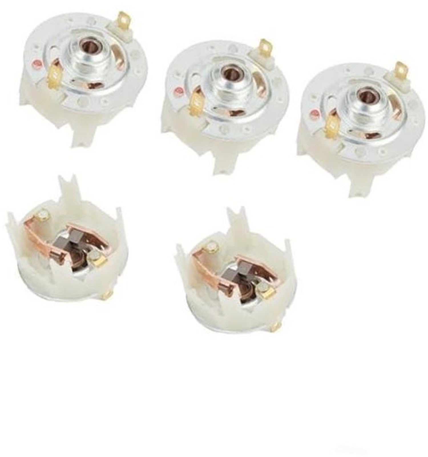 Wivplex Kohlebürstenhalter 5er-Set, passende Ersatzteile, for Bohrmotoren Modellreihe, for 775/750 Bürstenhalter für Autolichtmaschine Wivplex Kohlebürstenhalter 5er-Set, passende Ersatzteile, for Bohrmotoren Modellreihe, for 775/750 Bürstenhalter für Autolichtmaschine von Wivplex