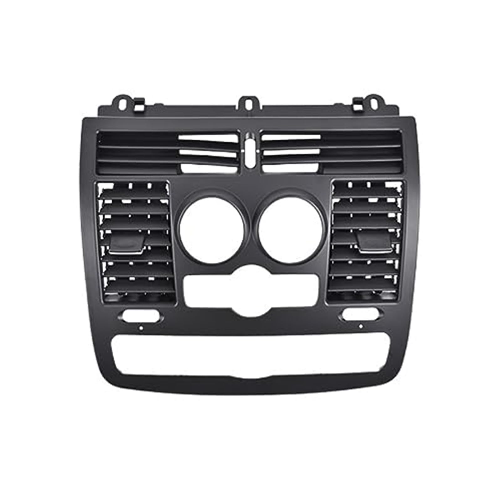 Wivplex LHD RHD Auto links rechts Centarl AC Vent Grille Air Outlet Panel Cover, for Vito Viano W636 W639 2004–2015 Luftauslass(BLACK Central Model A) von Wivplex