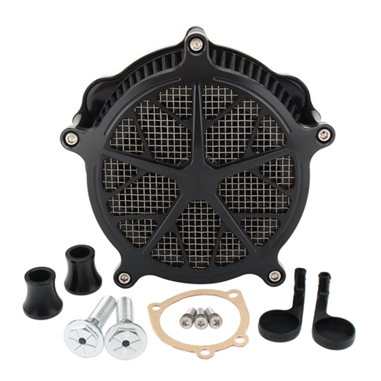 Wivplex Luftfilter Motorrad Venturi Intake Luftfilter Kit, for Harley, Sportster Iron 883 48 72 XL1200 XL883 1991-2019 Luftfilter Luftfilter(D) von Wivplex