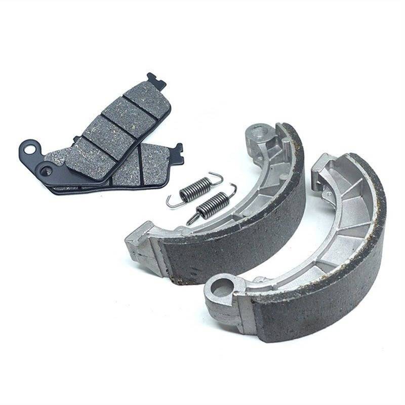 Wivplex Motorrad-Bremsbeläge vorn und hinten, Schuhsatz, for Nighthawk 750 CB750 1991-2003 NAS750 1991 NAS CB Motorrad-Scheibenbremsbeläge(Front Rear Set) von Wivplex