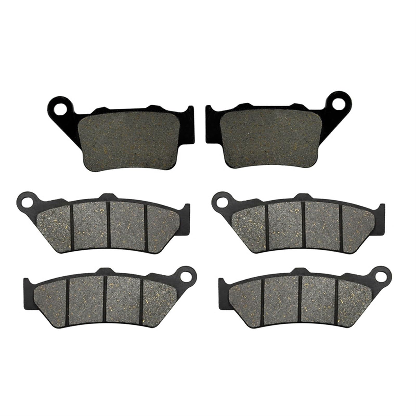 Wivplex Motorrad-Bremsbeläge vorne und hinten, for, XT660 XT 660 R 660R XT660R 2004-2013 Motorrad-Scheibenbremsbeläge(Front and Rear) von Wivplex