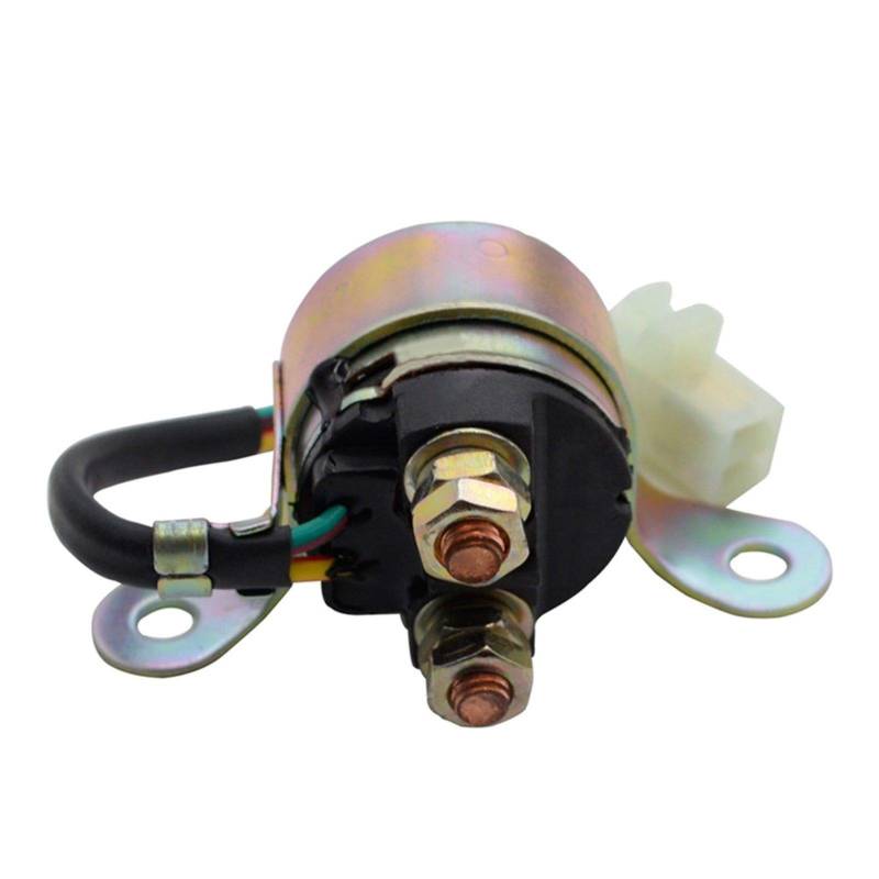 Wivplex Motorrad-Elektrostarter-Magnetrelaisschalter, for Suzuki DR125SE DR200SE GR650 GS700 GS750 GV1200 VS750 VX800 VS800GLV Außenbord-Anlasser von Wivplex