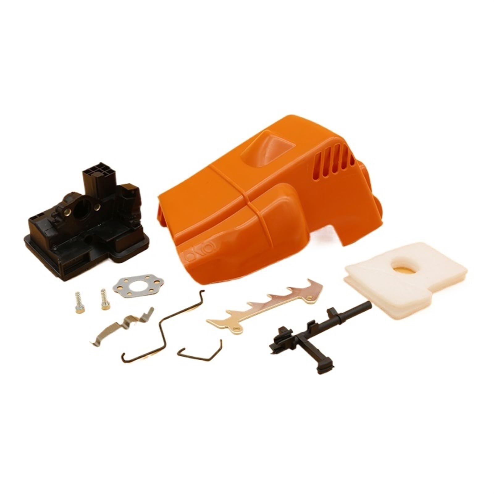 Wivplex Obere Abdeckung Luftfilter Stoßfänger Spike Schaftstange, for STIHL, MS170 MS180 017 018 Garten Benzin Kettensäge Ersatzteile Luftfilter für kleine Motoren von Wivplex