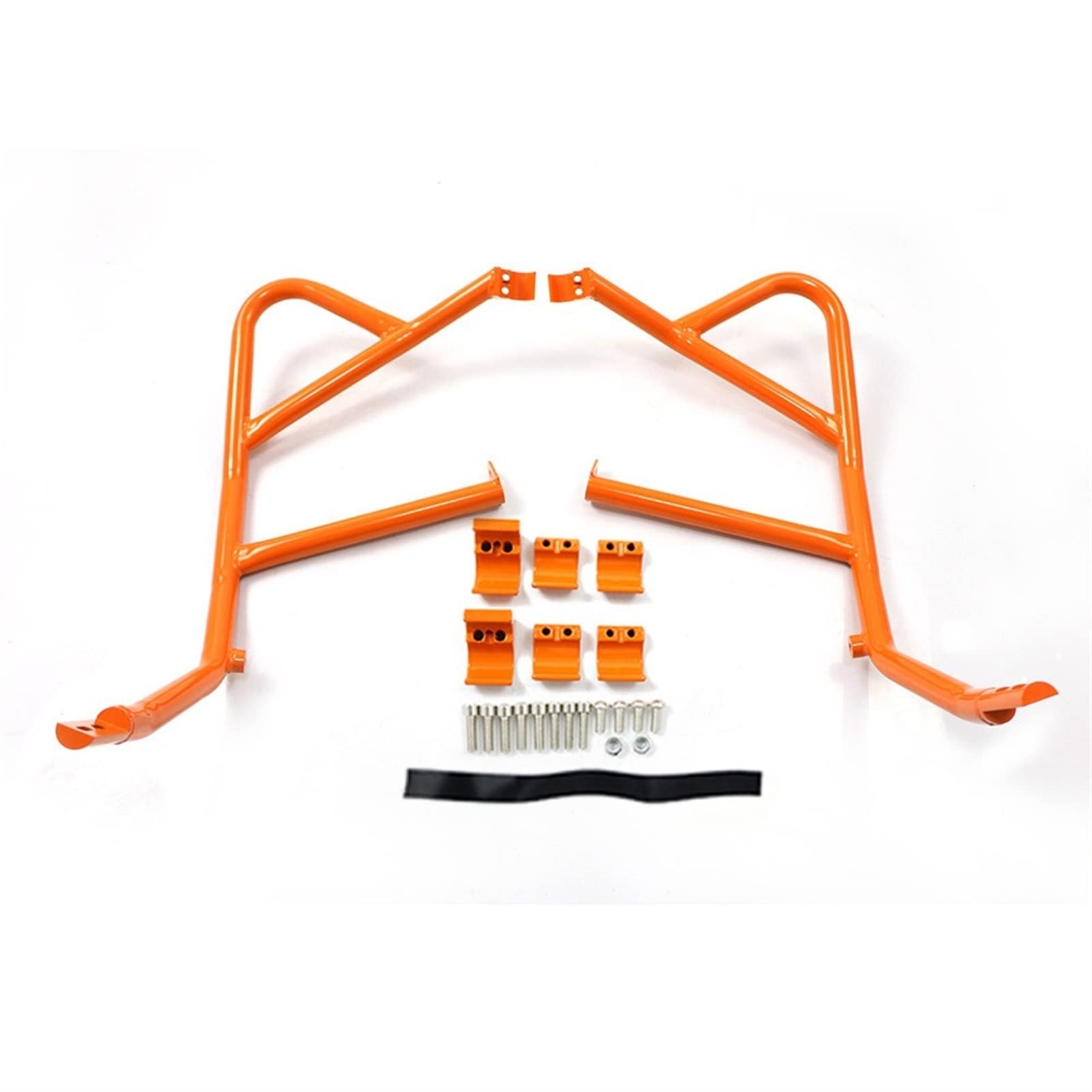 Wivplex Obere Sturzbügel, Motorschutz, Stoßstange, Stunt-Käfig, Rahmenschutz, for 1290 Super Adventure SR 1050 1090 1190 ADV 2013-2021 Motorrad-Motorschutz(Orange) von Wivplex