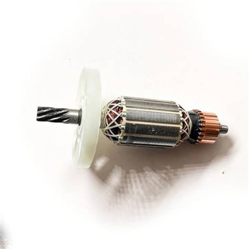 Wivplex Rotor Teile for HM0810 HM0810T 0840 0850 Elektrische Spitzhacke 7 Zähne Universal Anker Rotor Anker Stator Spule Ersatz Anker für Elektromotoren(Black Stator) von Wivplex