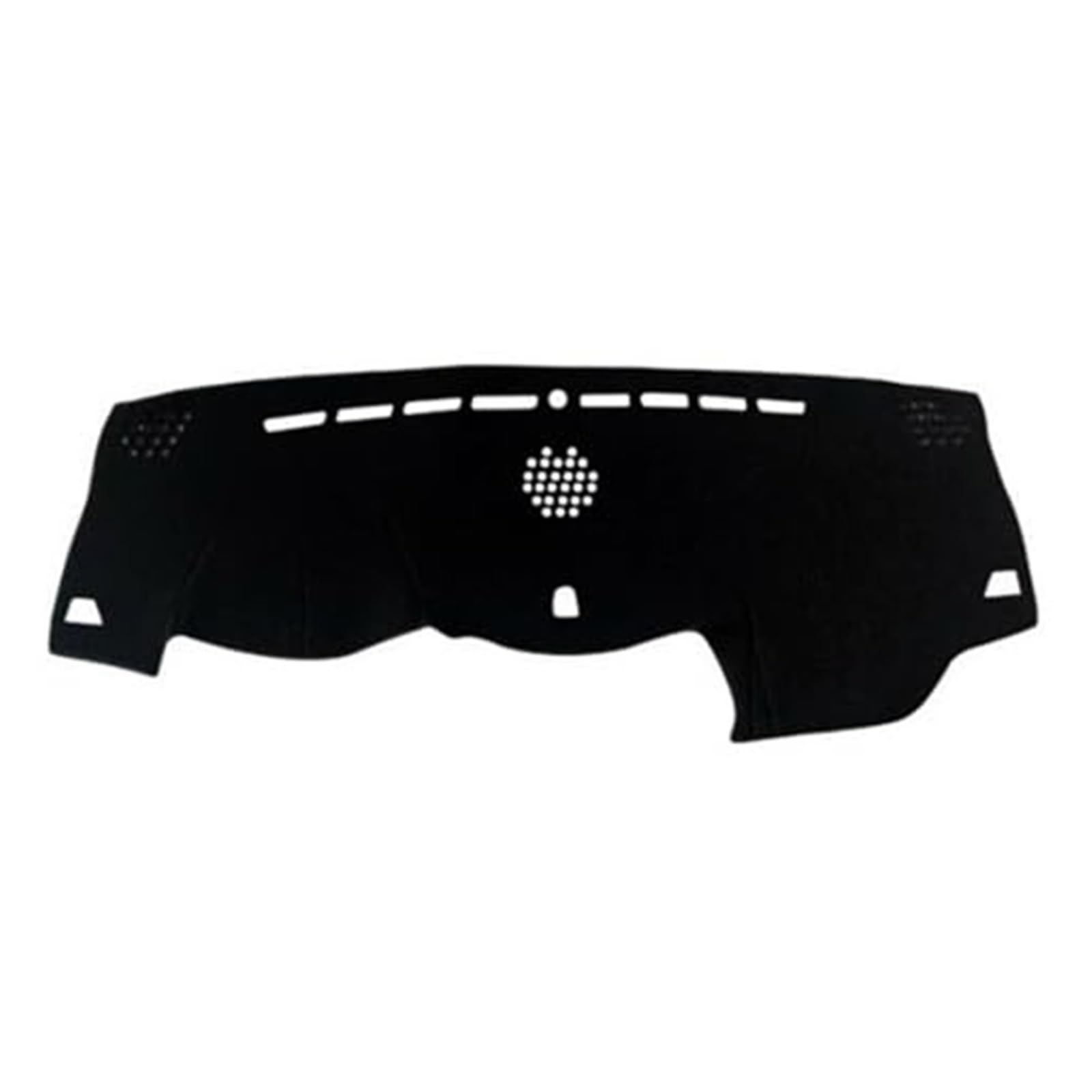 Wivplex Schwarze Auto-Armaturenbrett-Matte, DashMat-Abdeckung, Armaturenbrett-Sonnenpolster, for Jeep, for Cherokee 2014–2018 Armaturenbrettabdeckung von Wivplex