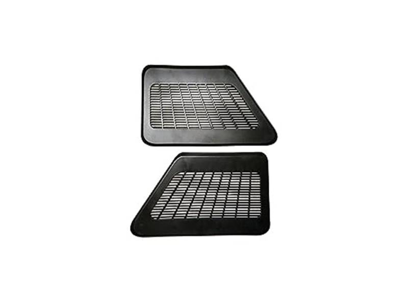 Wivplex Unter dem Sitzboden, hinten, AC-Heizung, Klimaanlage, Lüftungskanal-Abdeckung, Grill-Auslass-Abdeckung, Verkleidung, for, 1 2 3 5 Serie X1 X2 X3 X4 X5 Luftauslass(BLACK 5 Series F10 11-17) von Wivplex