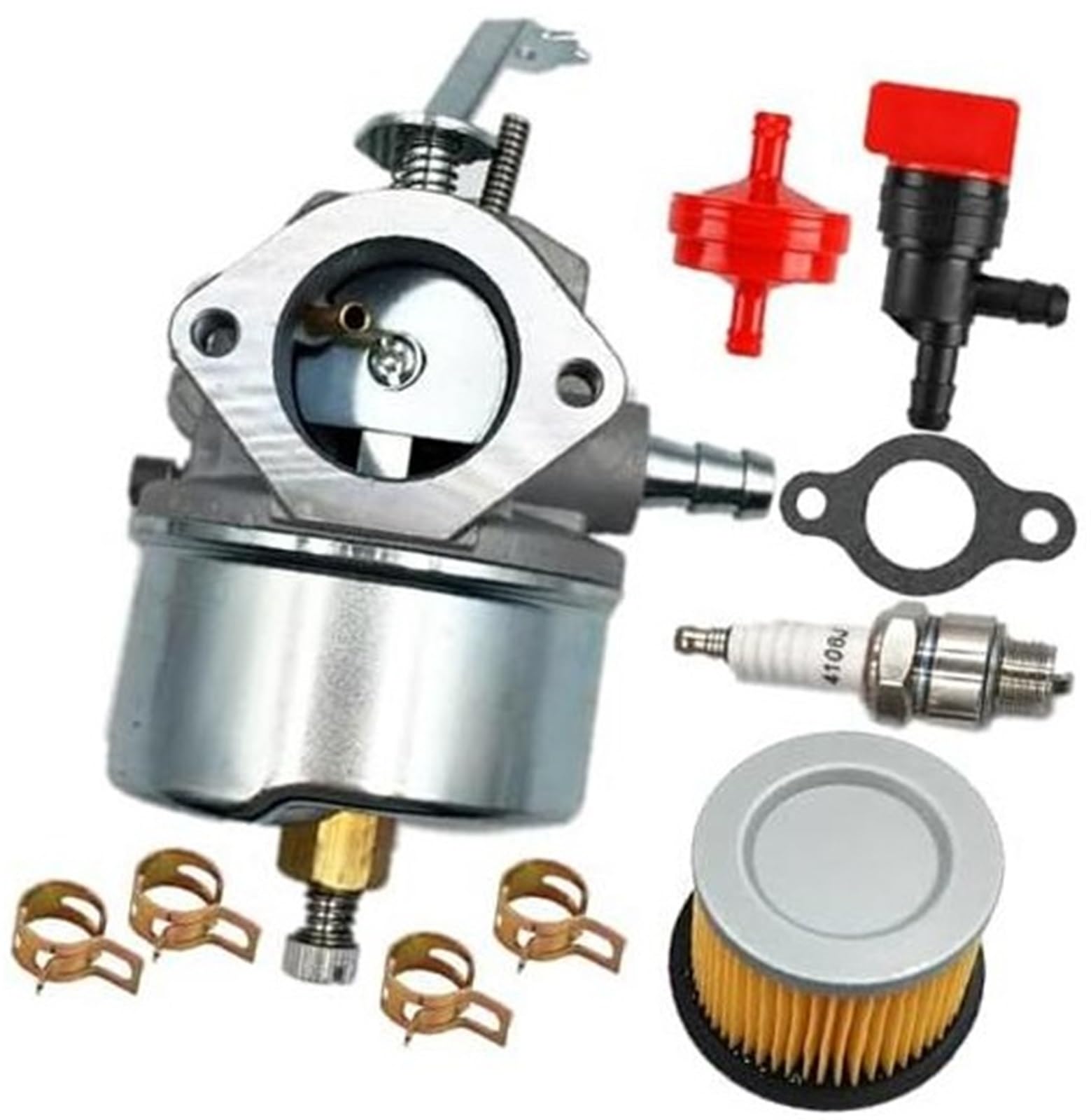 Wivplex Vergaser-Kit Kompatibel mit ARIENS RT5020 RT7020 Tiller 901011 901012 5,0 7,0 PS, for Tecumseh, Vergaser für Schneefräsenmotoren von Wivplex