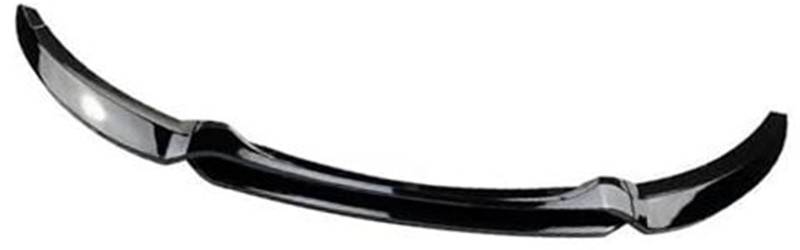 Wivplex for, 1er E82 E88 2008-2013 Auto-Frontstoßstange Lip Body Kit Spoiler Stoßstange Canard Lip Splitter Außenteile Spoiler Frontlippendiffusor(Black Glossy Black) von Wivplex