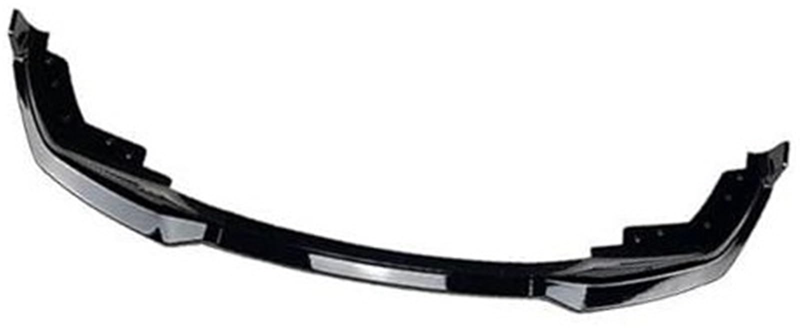 Wivplex for, 3er G20 2019–2022 320i 330i Auto-Frontstoßstange Lip Body Kit Spoiler Splitter Stoßstange Canard Lip Zubehör Spoiler Frontlippendiffusor(Black Glossy Black) von Wivplex