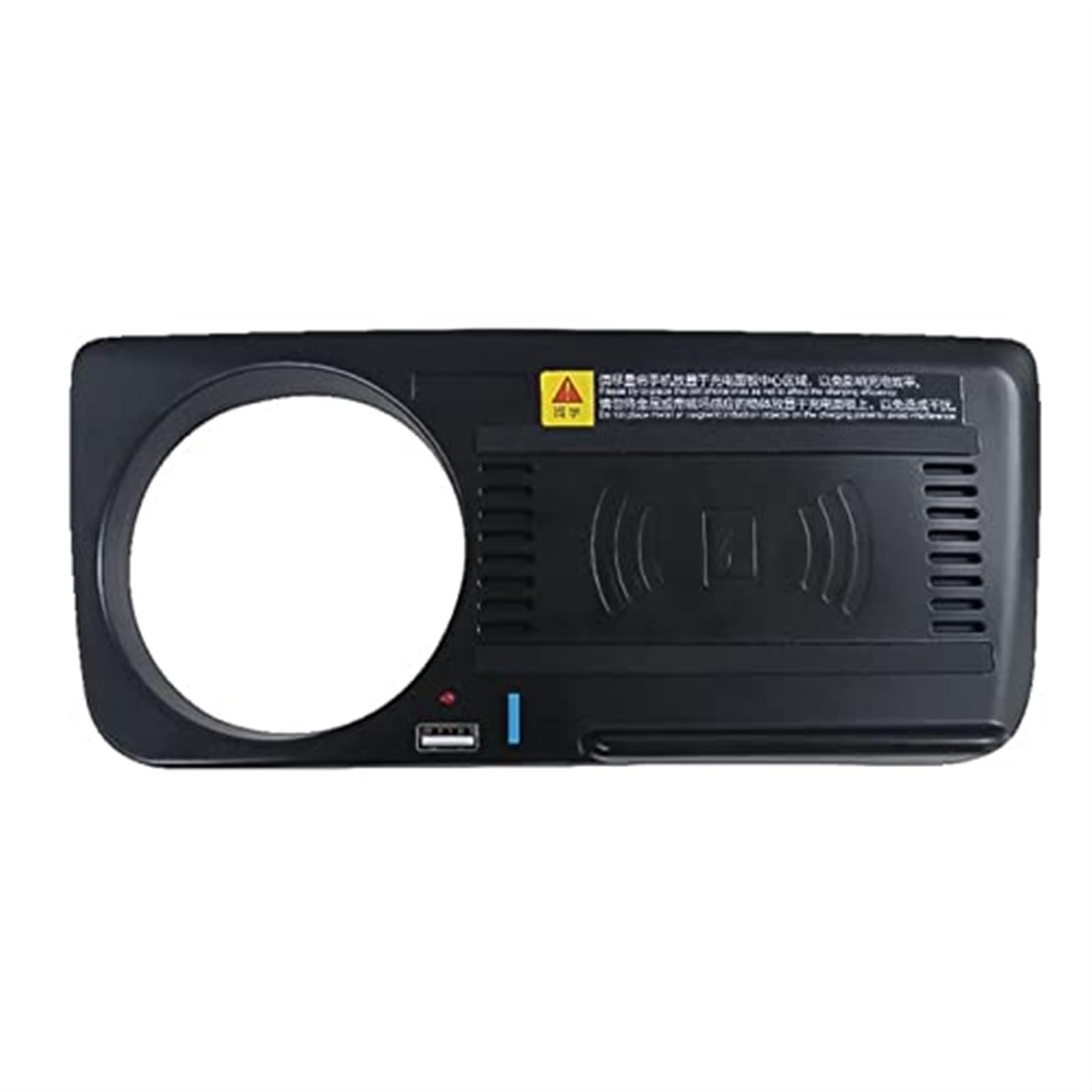 Wivplex for, 5er F10 F18 2011–2017, Auto, 15 W, kabelloses QI-Ladegerät for Mobiltelefone, zentrale Steuerung, Feuerzeug, USB-Zubehör Drahtlose Ladegeräte von Wivplex