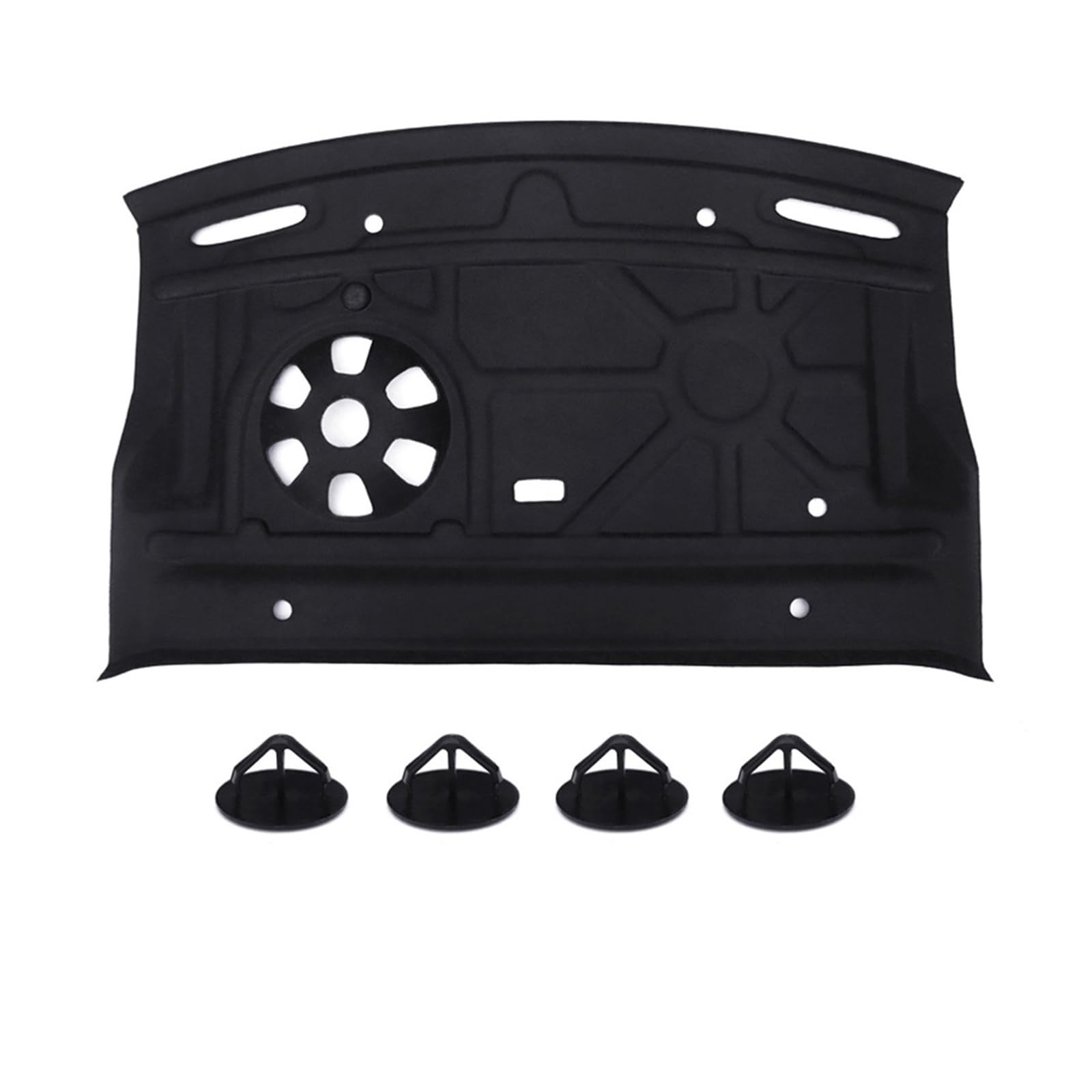 Wivplex for Audi, for A3 8V 8Y 2013-2023 Auto Auto Hinten Stamm Firewall Matte Pad Abdeckung Sound Wärmedämmung Baumwolle Noise Deadener Zubehör Schalldämmende Matte(for A3 8V 2013-2019) von Wivplex