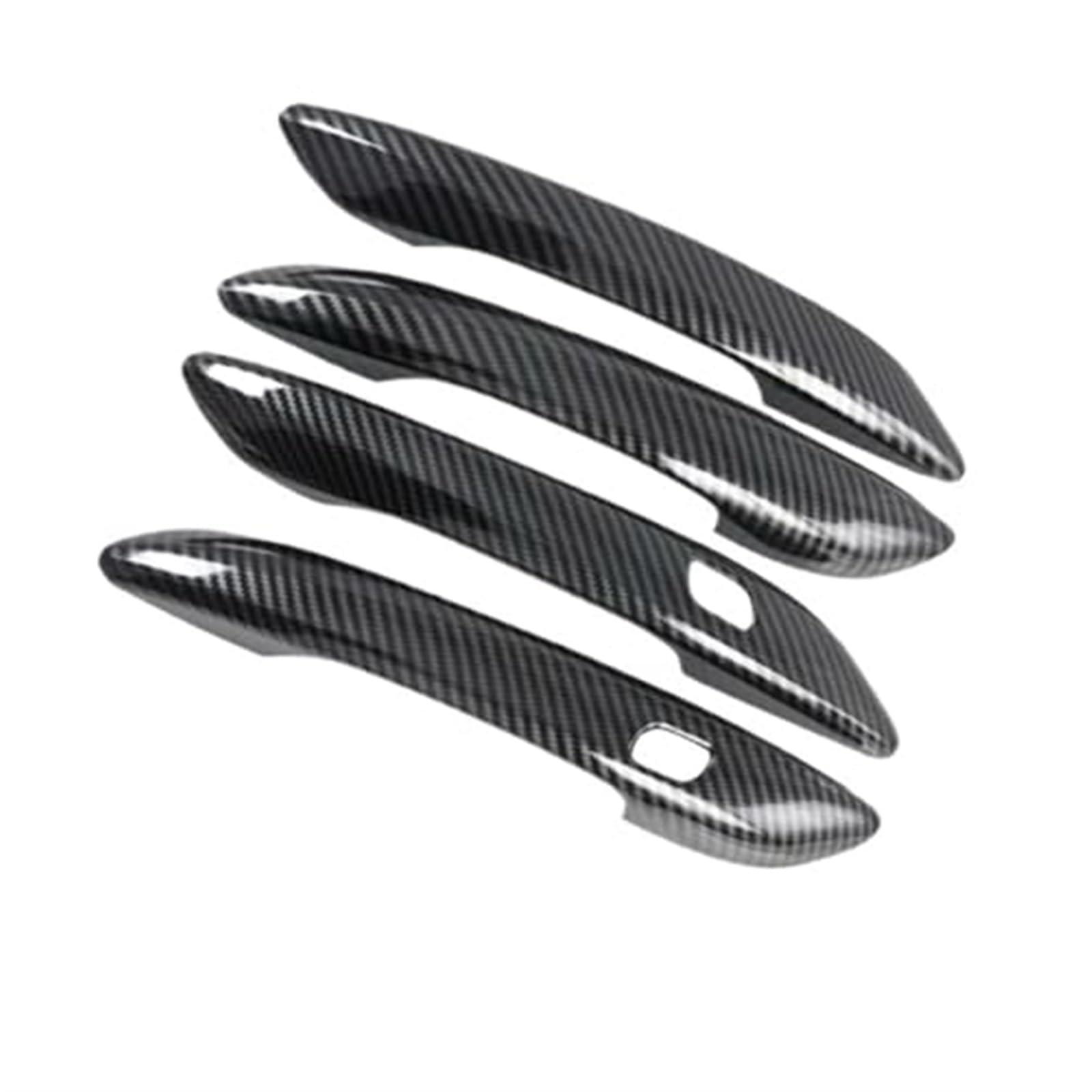 Wivplex for Hyundai, I20 Zubehör BC3 BI3 MK3 2022 2021 2020 Carbon Faser Türgriff Abdeckung Trim Set Auto Styling Türgriffschale von Wivplex