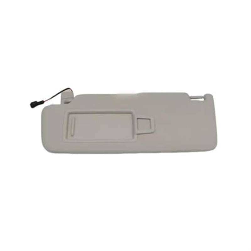 Wivplex for Skoda, for Superb for MK3 2016-2022 Auto Front Sonnenblende Sonnenblende Mit Make-Up Spiegel Licht Sonnenschirm Lampe Innenliegende Sonnenblende(Gray Left) von Wivplex