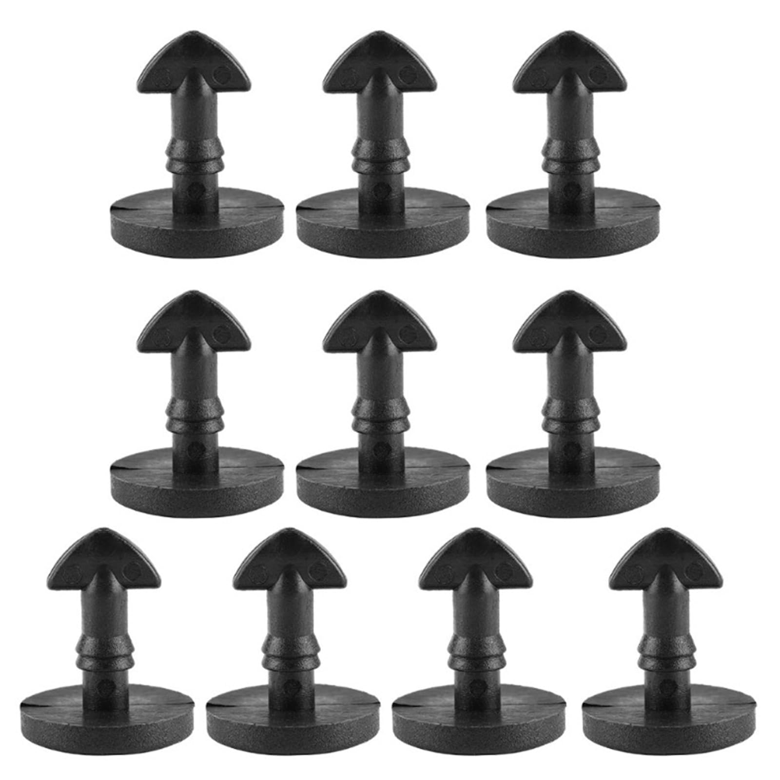 Wjsdsg 10Pcs DYR500010 Hinten Stoßstange Tow Eye Abdeckung Verschluss Clips Fit Für Sport 2006-2009 Discovery 3 4 Ersatz Zubehör von Wjsdsg