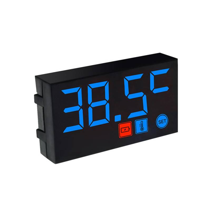 Wjsdsg 12V Motorräder Digitaluhr Voltmeter Motorräder Zubehör Elektronisches Messgerät Wasserdicht von Wjsdsg