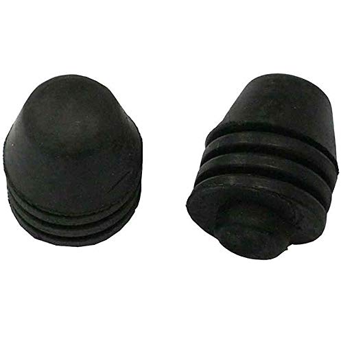 Wlauqueta 2 StüCke Schwarz Gummi Haube StoßStange Stop Buffer 867827500A für Golf für Fabia von Wlauqueta