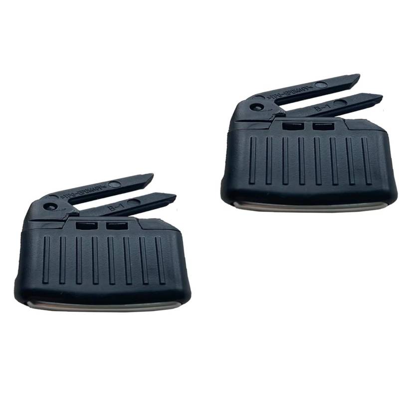 A/C Klimaanlage Steckdose Für VW Für Golf 5 6 Für GTI R32 Für Kaninchen Für Jetta Für A5 MK5 Für GLI Rücksitz Klimaanlage Vent Grill Einstellung Slide Tab Clip Knob Trim A/C-Auslassöffnung von Wnfmjqe